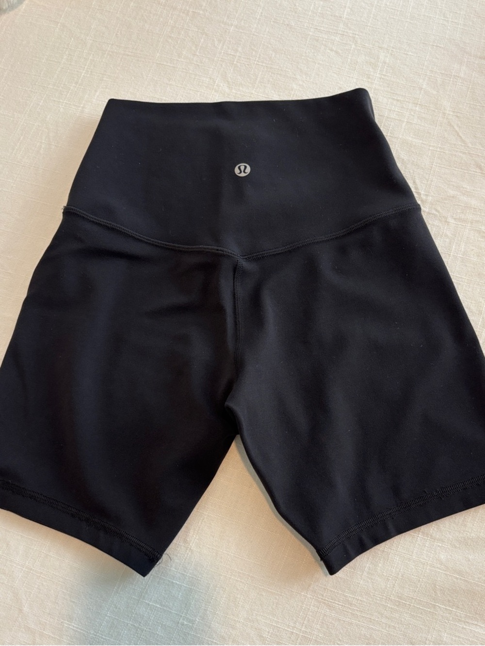 lululemon athletica Black High-Waist Bike Shorts